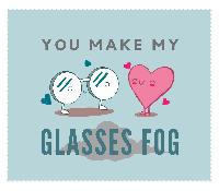 Foggy Glasses Cloth